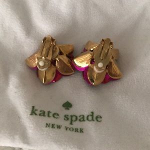 kate spade Jewelry - Kate Spade Statement Earrings (clip on) kate spade Jewelry - Kate Spade Statement Earrings (clip on)